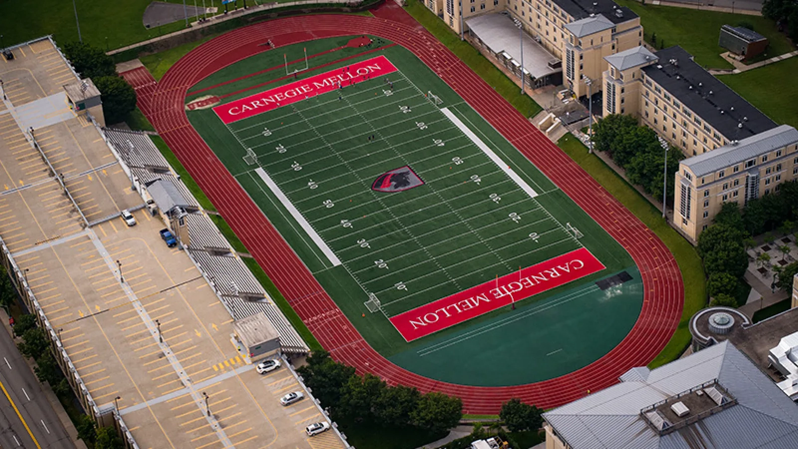 Aerial photo of Gesling Stadium